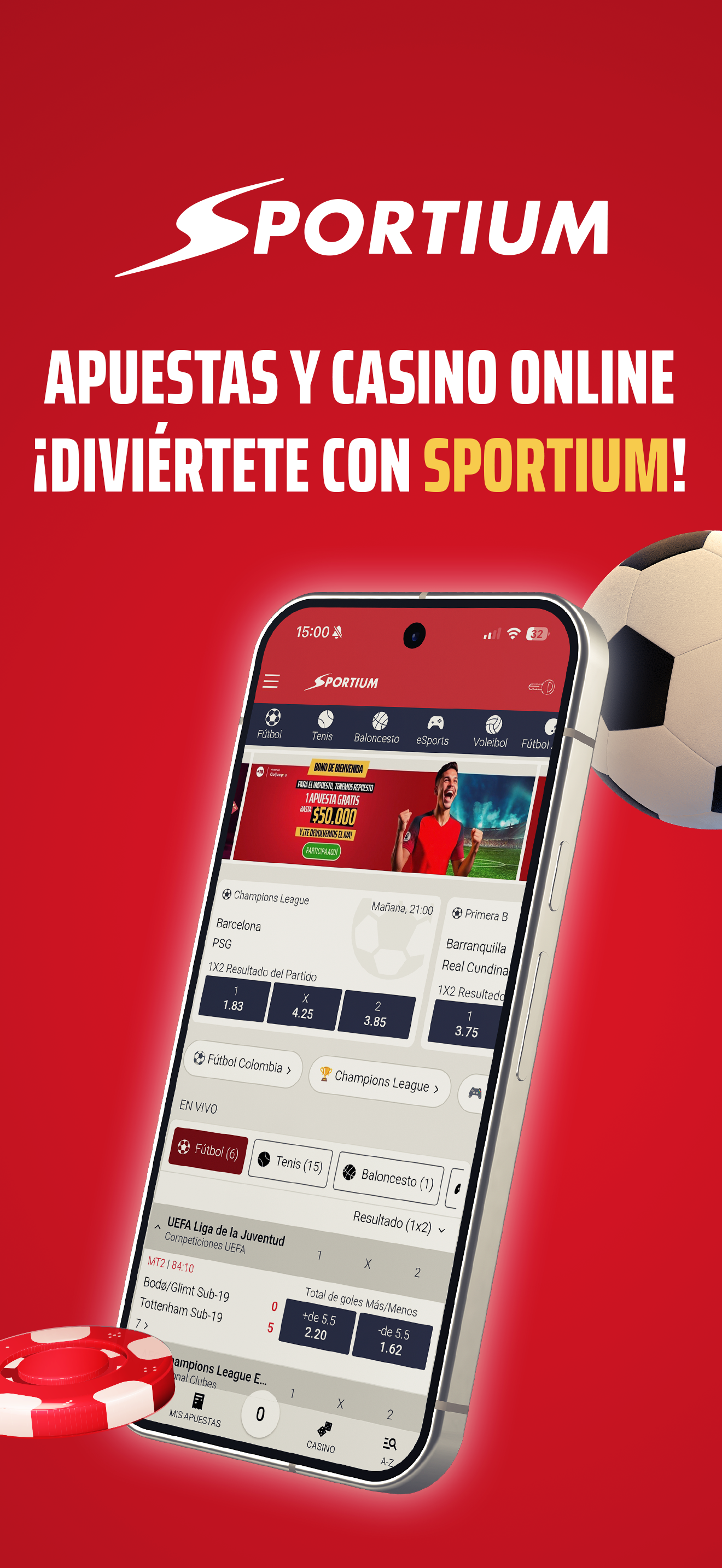 Sportium Apuestas Colombia