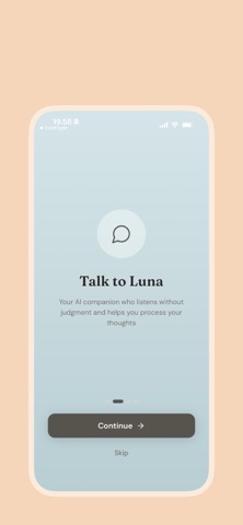 Luna: AI Companion & Mood screenshot