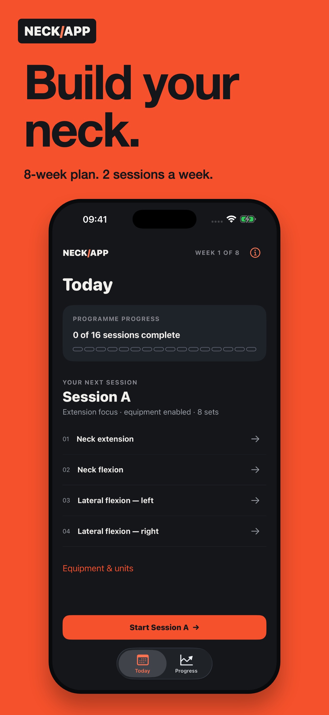 Screenshot 1 of NeckApp: Neck Training