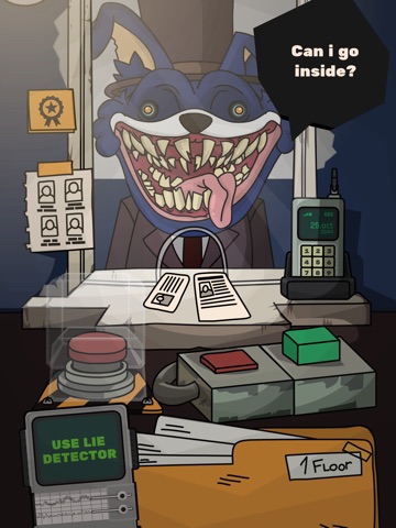 Creepy Neighbor: Lie Detector iPad screenshot