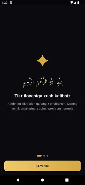 Zikr: Tasbeh va Duolar screenshot 1