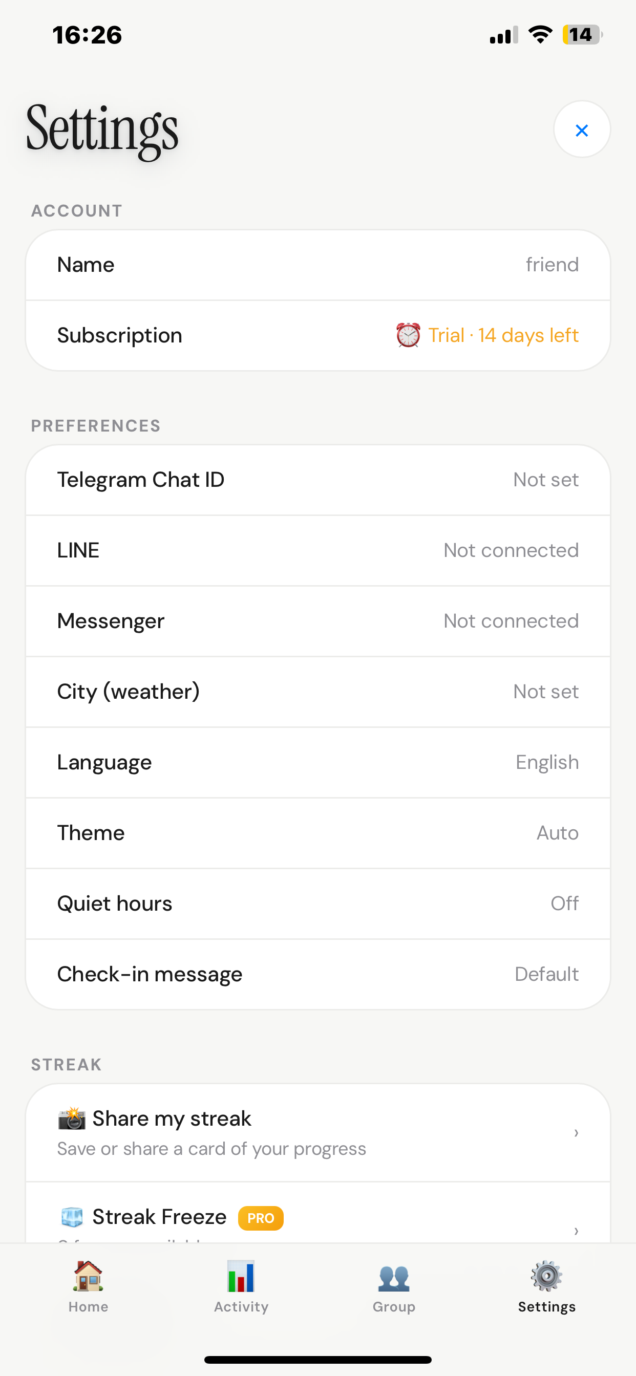 Tether Me: Daily Check-in screenshot 6