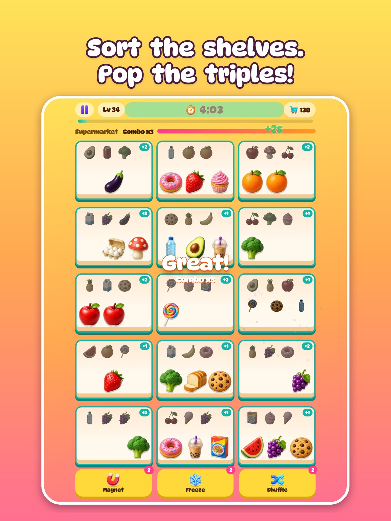 Screenshot 6 of Shelf Pop! Goods Sort