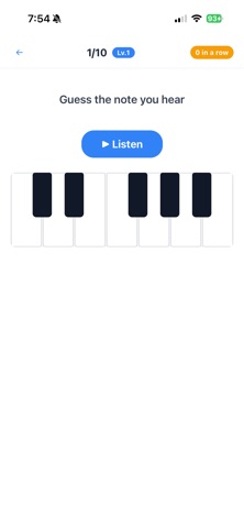 Guess This Note: Piano Trainer Screenshot 5 of 10