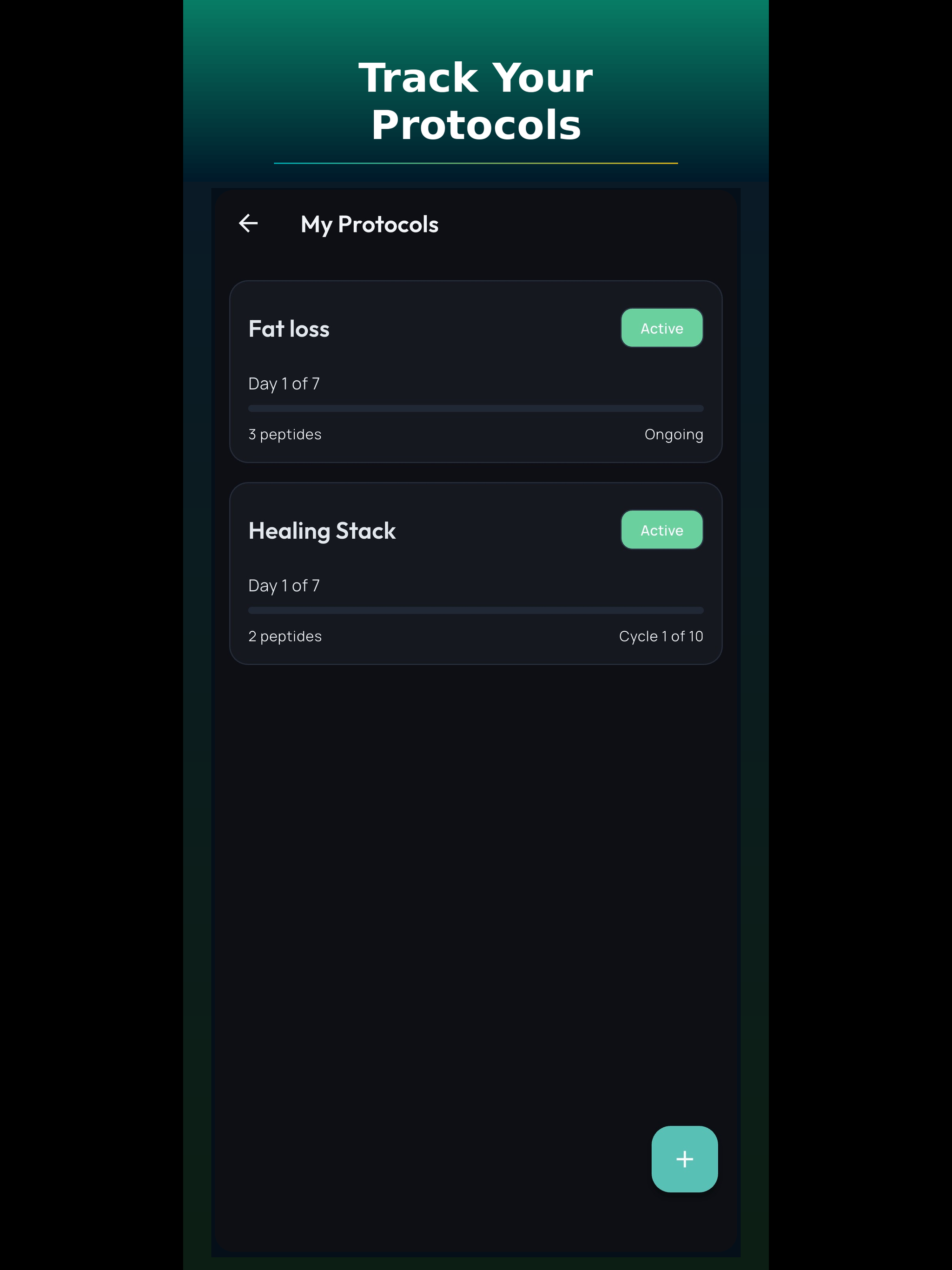 PeptidePal - Peptide Tracker
