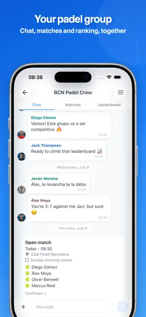 Padellog: Padel Match Tracker screenshot 4