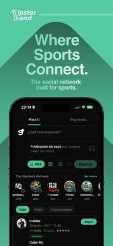 Tipsterland - Apuestas app screenshot