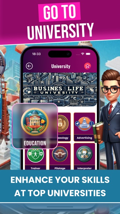 Business Game & Job Simulator Screenshot
