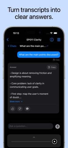 Annotate Audio: Speech to Note iPhone screenshot