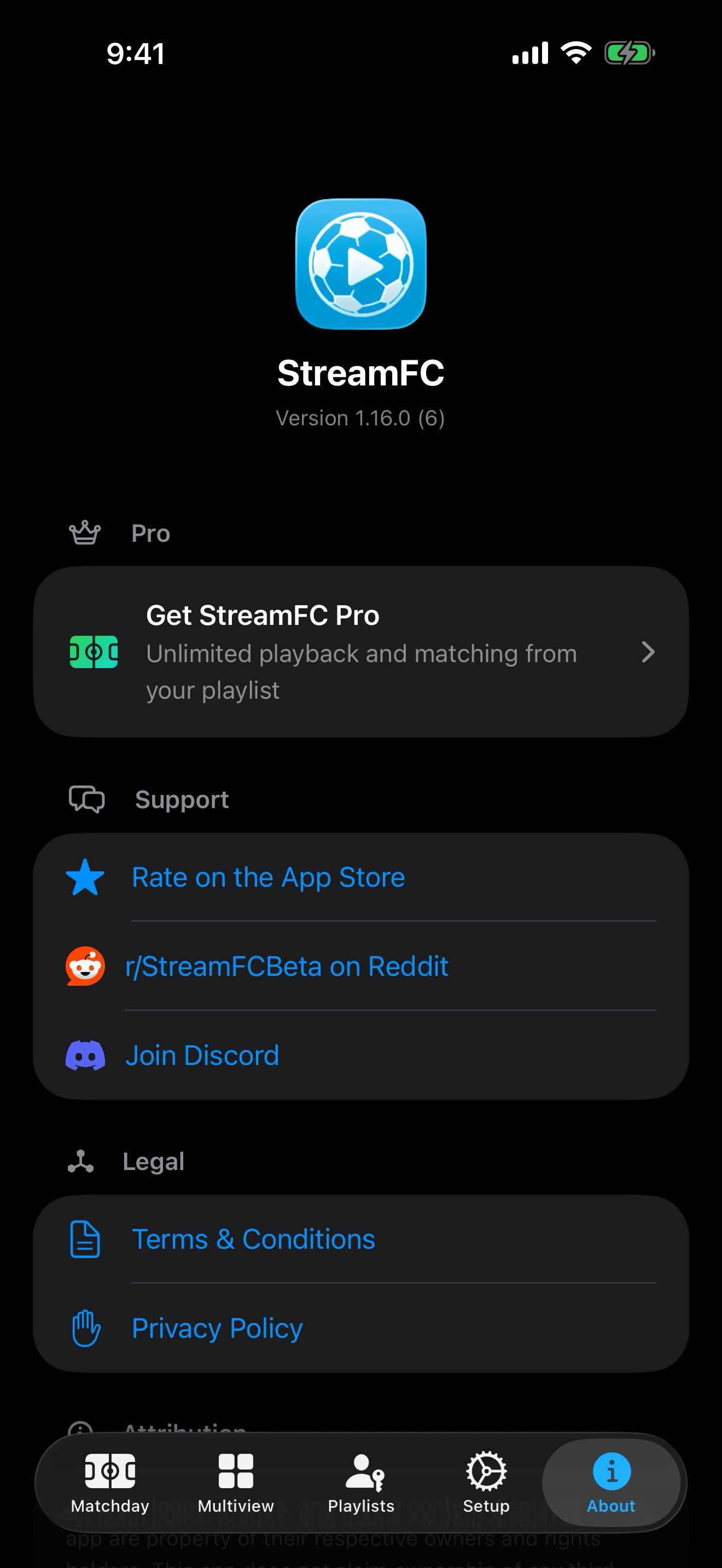 StreamFC - Sports TV Guide screenshot 5