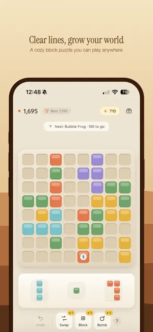 Bloom: Cozy Block Puzzle screenshot 1