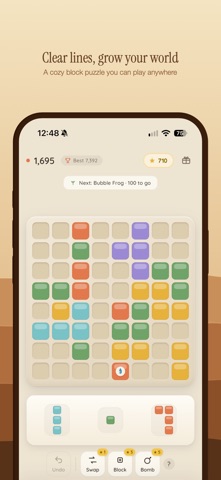 Bloom: Cozy Block Puzzle Screenshot 1 of 7
