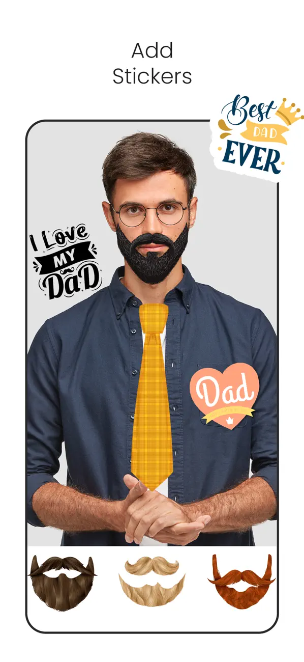 #6. Father's Day Frames & Cards (iOS) By: Deepak Jalwa