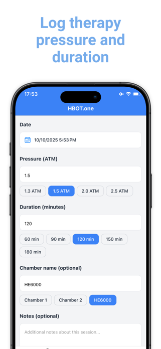 HBOT.one Screenshot 2 of 3