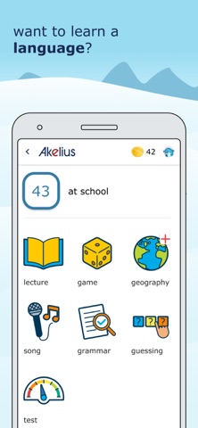 Akelius Languages screenshot