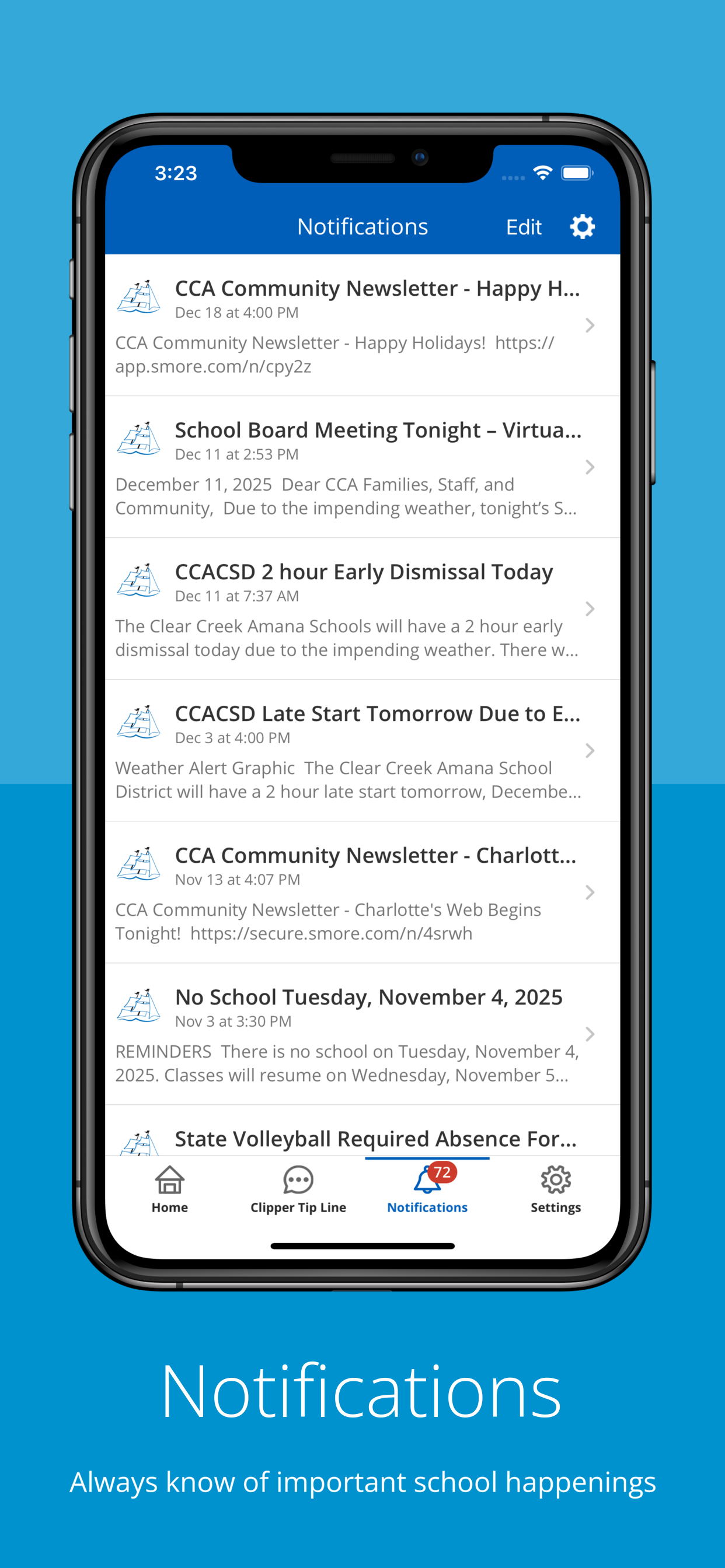 Clear Creek Amana Schools