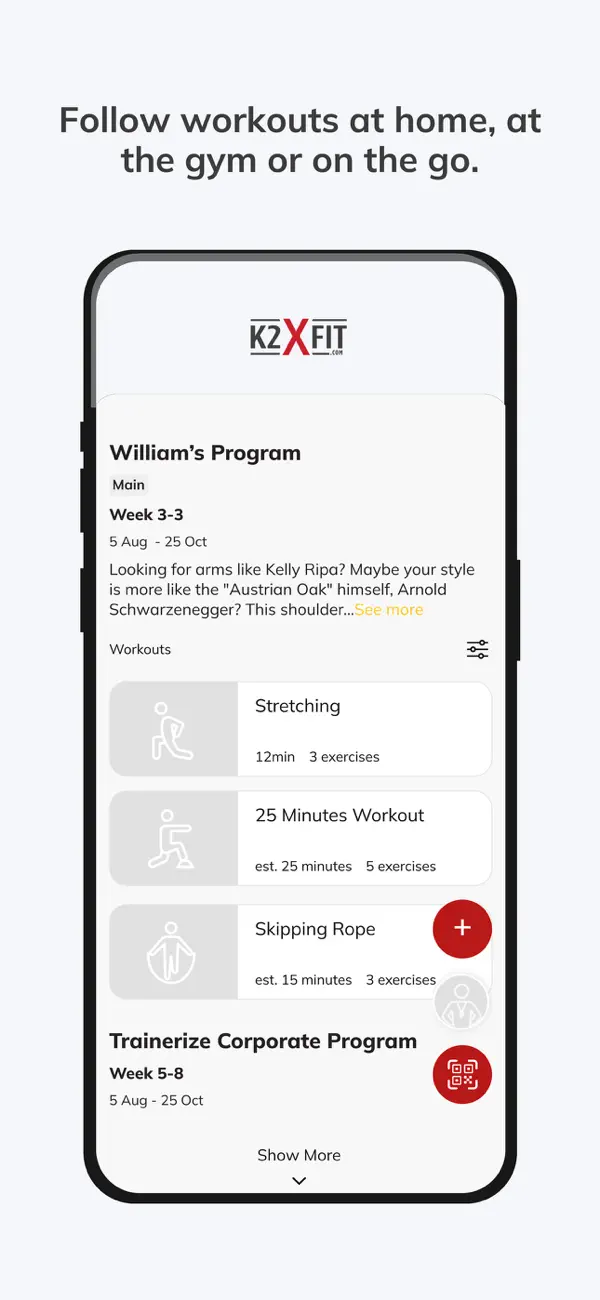 Screenshot #3 pour K2XFIT
