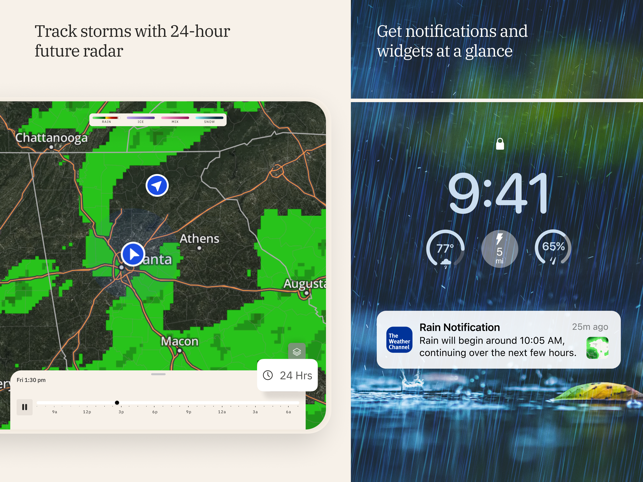 ‎Weather - The Weather Channel Screenshot