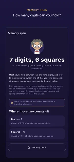 IQ Test & Brain Tests: QuotIQ screenshot 3