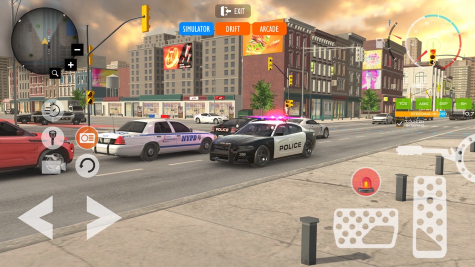 #2. Police Car Game Cop Simulator (iOS) 由: INSPECTOR STUDIOS TEKNOLOJİ BİLİŞİM YAZILIM PAZARLAMA LİMİTED ŞİRKETİ