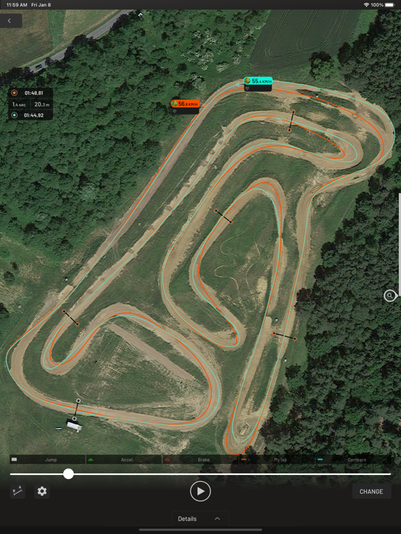 Screenshot #6 pour CrossBox Lap Timing