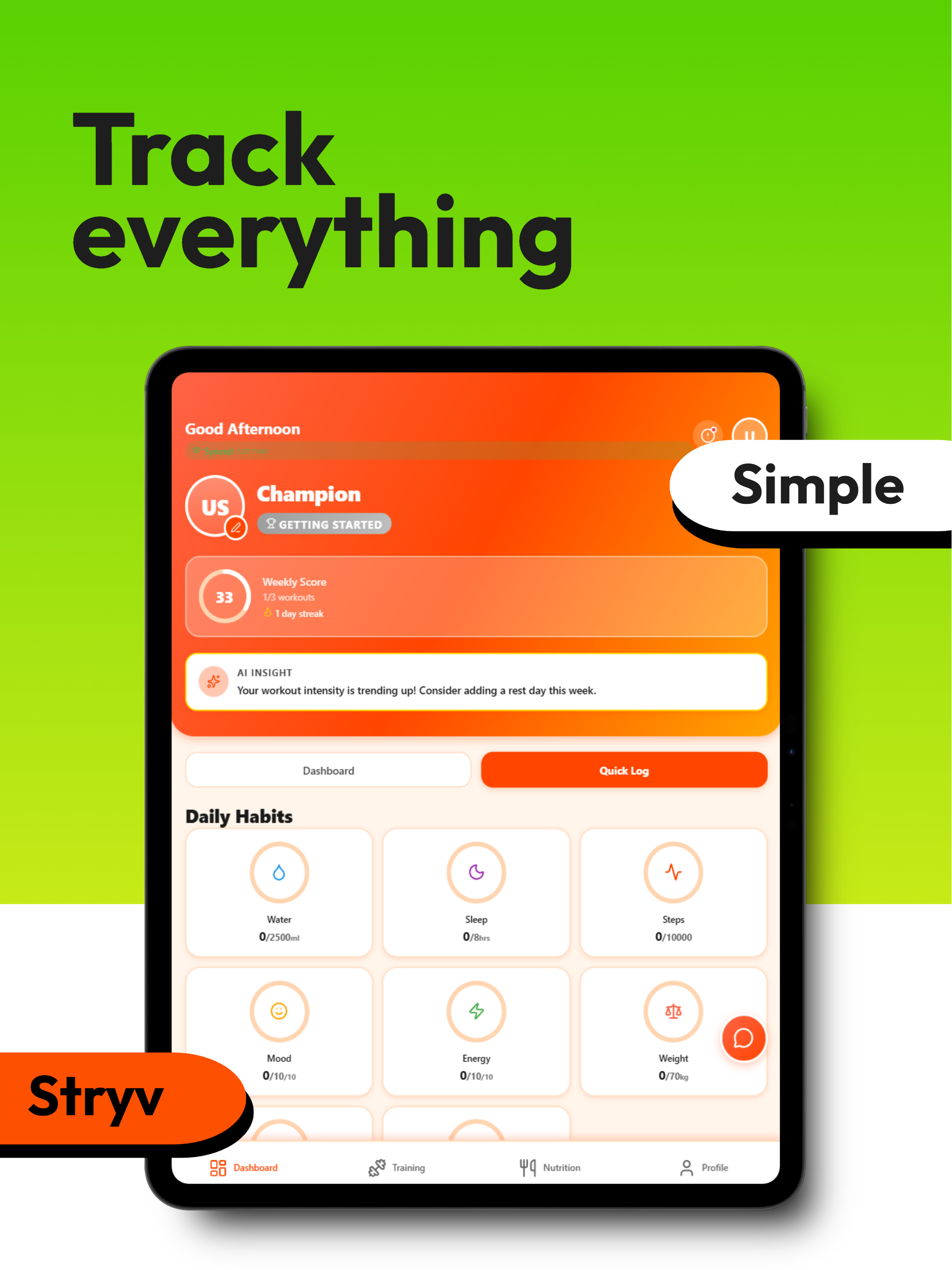 STRYV AI Coach screenshot 7