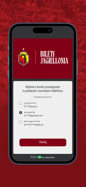 Bilety Jagiellonia iPhone screenshot 2