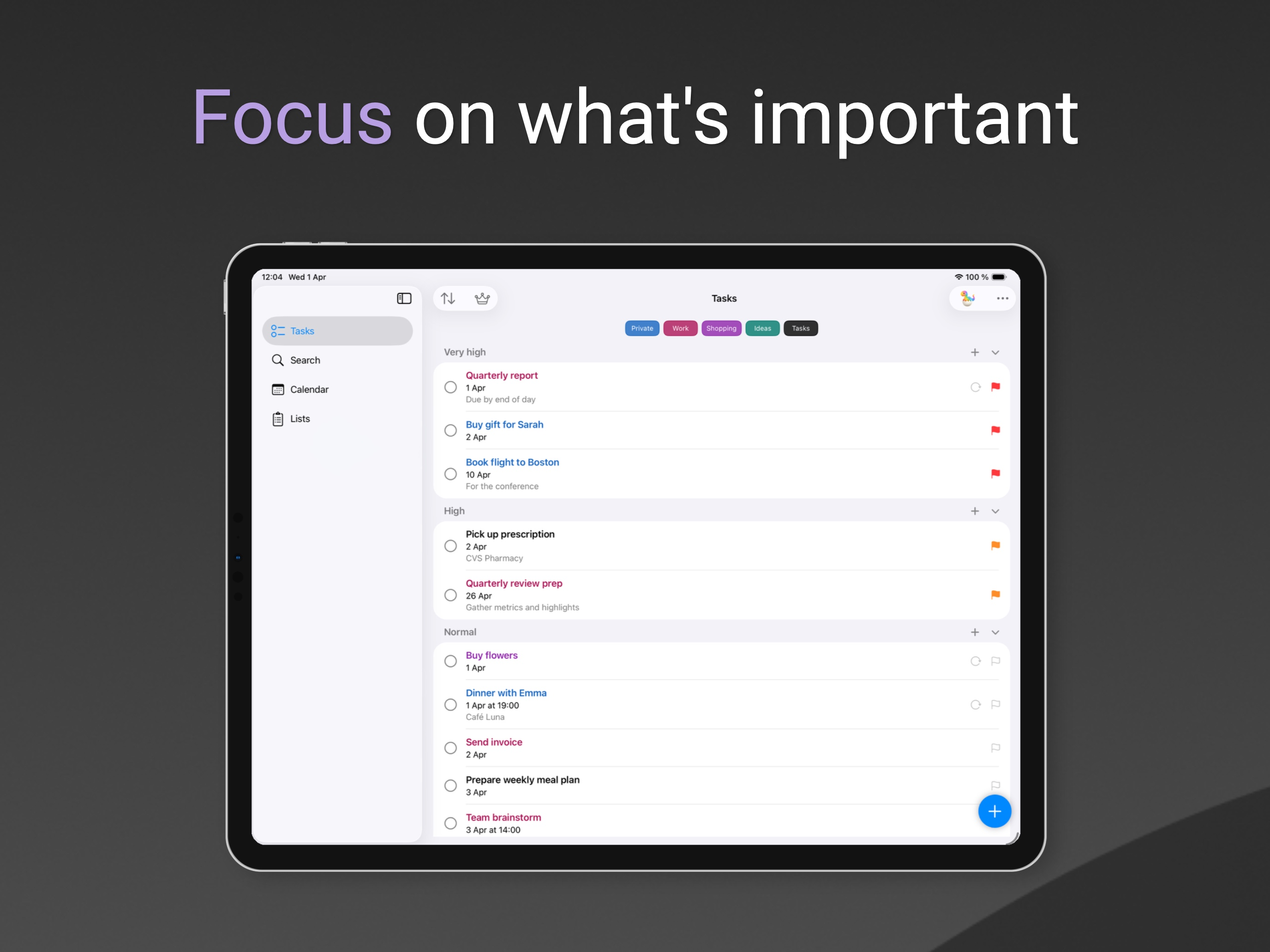 Todino: Tasks & Daily Planner