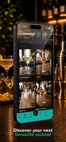 The CocktailCircle screenshot