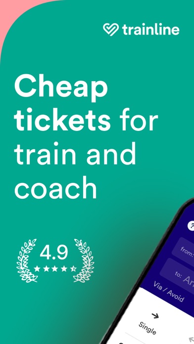 Trainline: Train & Bus Tickets