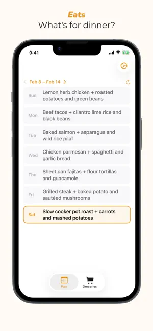 Eats: Automatic Meal Planner screenshot 4