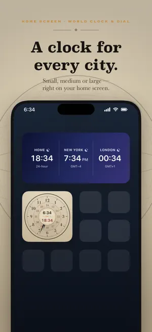 Alt Time: World Clock Widget screenshot 2
