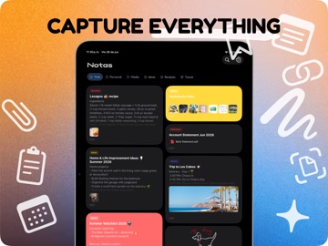 Liquid Notes | Capture all iPad screenshot