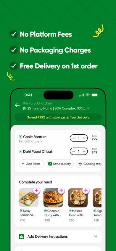 toing - Food Delivery screenshot 3