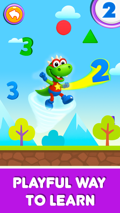 Counting Game & Addition: Dino iPhone screenshot 4 - Games app