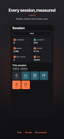 Kanji Speed Drill Screenshot 7 of 7