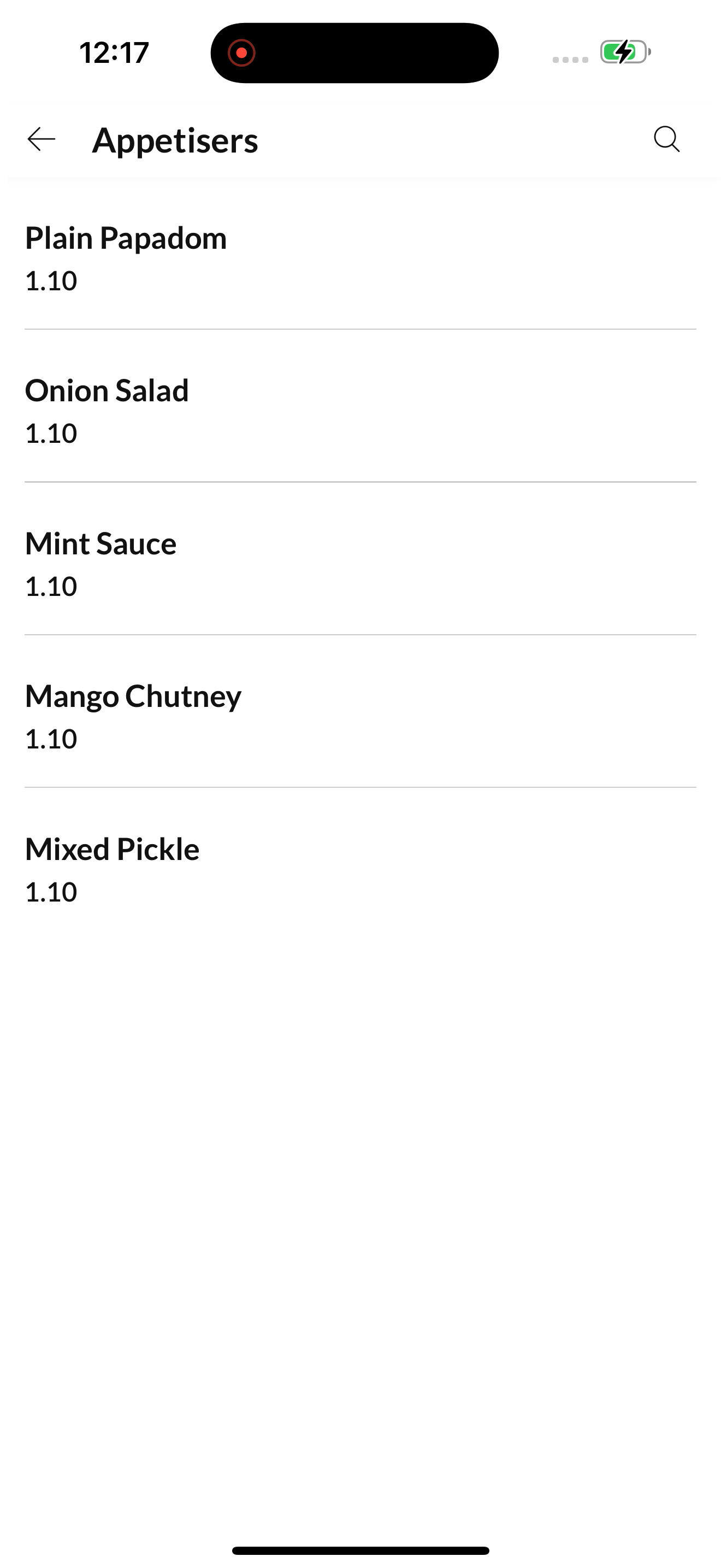 Chandini Restaurant,