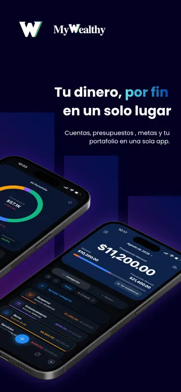 Presupuesto con IA | MyWealthy screenshot 1 of 10