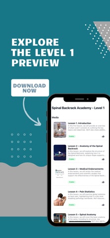 Spinal Backrack App screenshot
