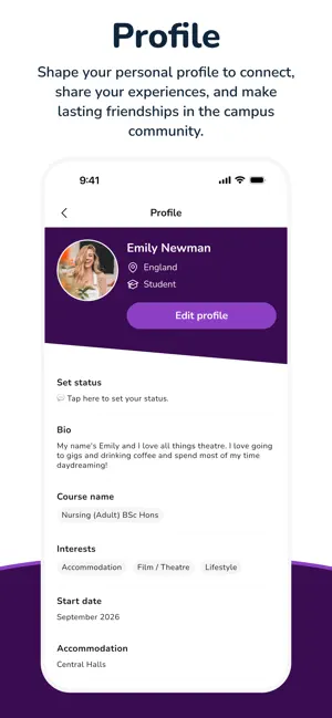 Edge Hill CampusConnect iPhone screenshot 6