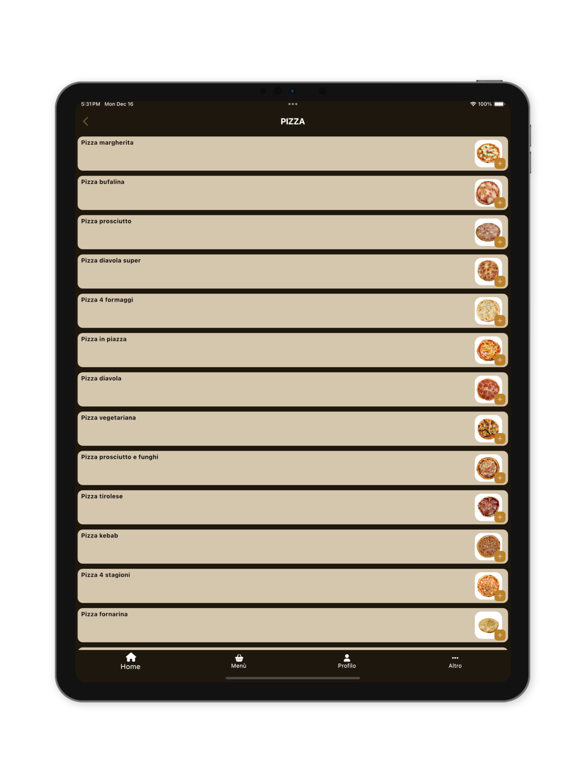 Italians pizza screenshot 6