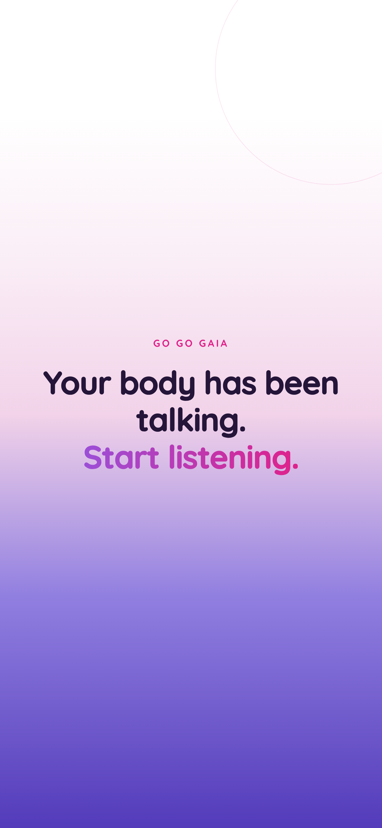 Go Go Gaia Womens Health Hub screenshot 9