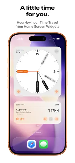 Capture d'écran de Ora: World Clock sur iPhone 4
