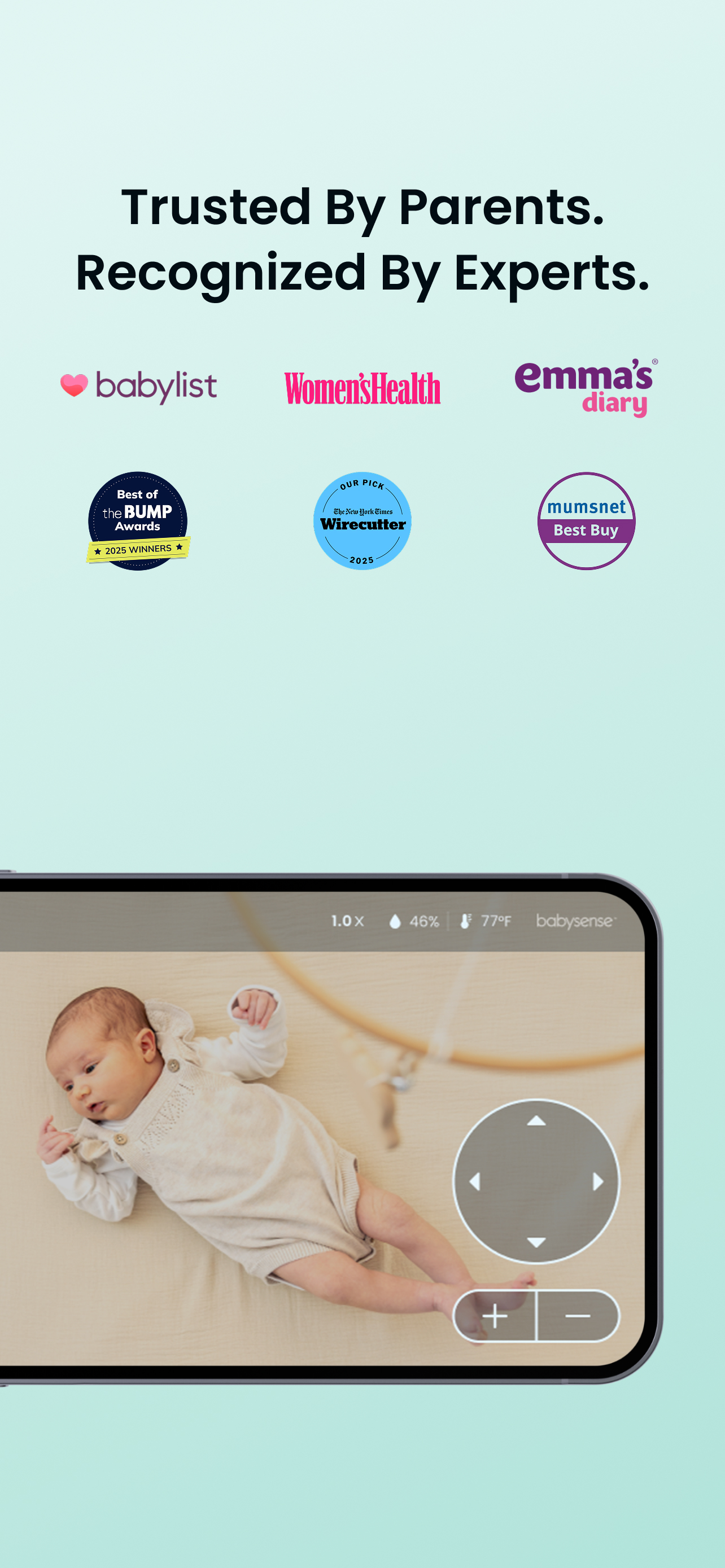 Babysense: Baby Monitor Camera screenshot 5