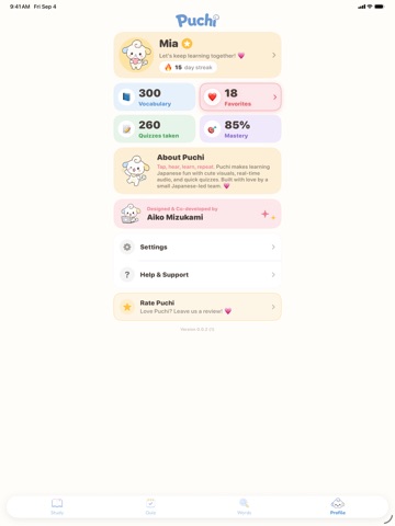 App screenshot