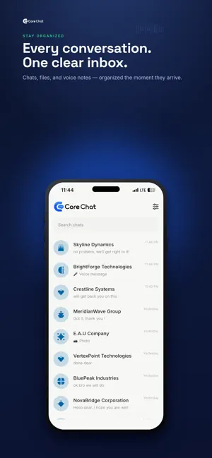 CoreChat | Business Chatting screenshot 2