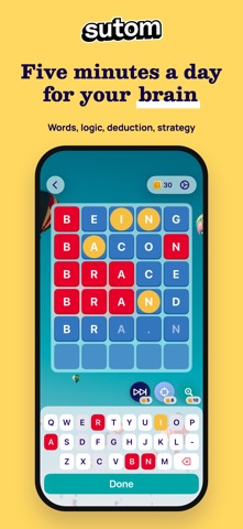 Sutom - Word Game & Puzzles Screenshot 1 of 10