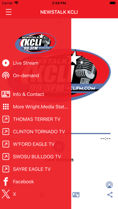 Screenshot #2 pour Wright.Media KCLIFM