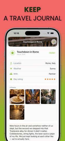 Travel Buddy – Trip Planner iPhone screenshot