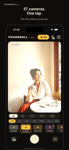 FoundRoll: Vintage Camera iPhone screenshot